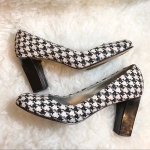 Anne Klein Houndstooth Heels